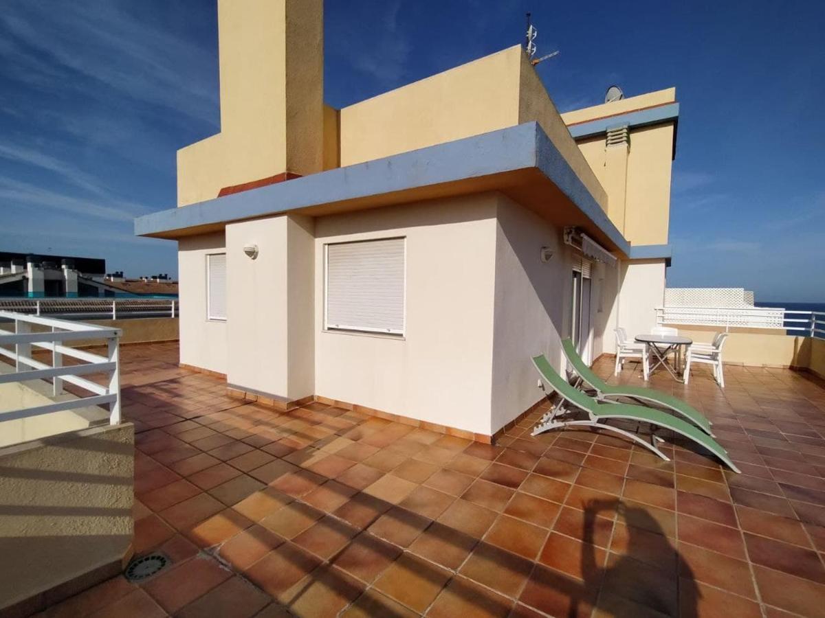Апартаменты Precioso Atico Con Aire Acondicionado Y Piscina Пеньискола Экстерьер фото
